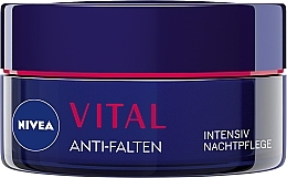 Anti-Wrinkle Regenerating Night Cream - Nivea Vital Anti-Wrinkle Regenerating Night Cream — photo N4