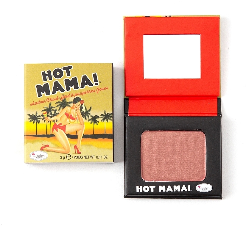 Shadow-Blush - theBalm Mamas Hot Mama Shadow/Blush (mini size) — photo N1