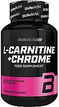 Fat Burner L-Carnitine+Chrome 'Lemon', 500 mg - BioTechUSA L-Carnitine+Chrome For Her — photo N4