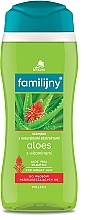 Oily Hair Shampoo - Pollena Savona Familijny Aloe & Vitamins Shampoo — photo N4