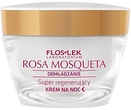 Fragrances, Perfumes, Cosmetics Night Face Cream - Floslek Rosa Mosqueta Face Cream 50+