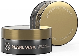 Light Hold Hair Wax - MTJ Cosmetics Superior Therapy Pearl Wax — photo N1