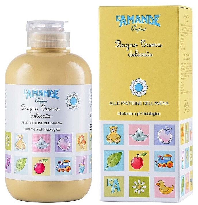 Gentle Bath Cream - L'Amande Enfant Delicate Children's Bath Cream — photo N2