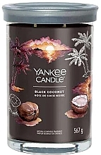 Tumbler Candle 'Black Coconut', 2 wicks - Yankee Candle Black Coconut Tumbler — photo N5