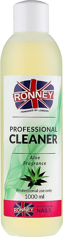 Nail Degreaser ‘Aloe’ - Ronney Professional Nail Cleaner Aloe — photo N2