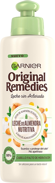 Almond Milk Cream Oil for Normal Hair - Garnier Original Remedies Nutritious Almond Milk Cream Oil — photo N1