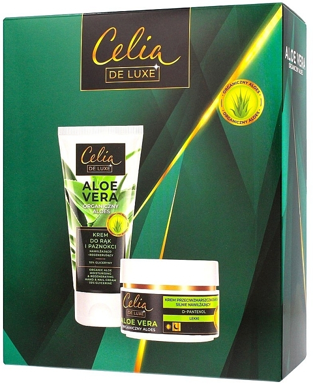 Set - Celia De Luxe Aloe Vera (cr/50 ml + n/cr/80 ml) — photo N1