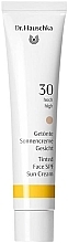 Face Sun Cream - Dr. Hauschka Tinted Face SPF 30 Sun Cream High — photo N1