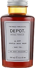 Fragrances, Perfumes, Cosmetics Dark Tea Shower Gel - Depot 601 Gentle Body Wash Dark Tea