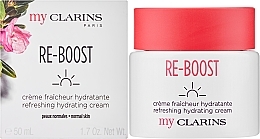 Refreshing Moisturizing Face Cream - Clarins My Clarins Re-Boost Refreshing Hydrating Cream — photo N2
