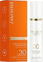 Face Sun Cream - Lancaster Sun Perfect Sun Illuminating Cream SPF 30 — photo N22