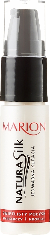 Hair Care Silk - Marion Hair Natura Silk Jedwabna Kuracja — photo N1