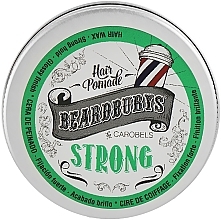 Fragrances, Perfumes, Cosmetics Strong Hold Hair Styling Pomade - Beardburys Strong Wax