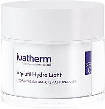 Moisturising Cream for Sensitive, Normal and Combination Skin - Ivatherm Aquafil Hydra Light Cream — photo N1