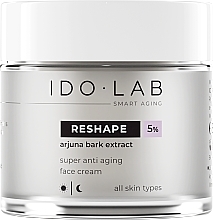 Fragrances, Perfumes, Cosmetics Anti-Aging Face Cream - Idolab Reshape 5% Super Anti Aging Face Cream