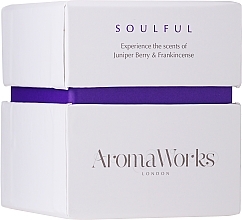 Fragrances, Perfumes, Cosmetics Scented Candle "Soulful" - AromaWorks Soulful Candle