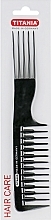 Comb, black - Titania — photo N6