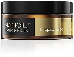 Fragrances, Perfumes, Cosmetics Hair Mask with Silk Proteins - Nanoil Liquid Silk Hair Mask