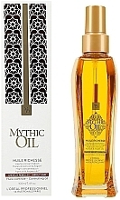 Fragrances, Perfumes, Cosmetics Nourishing Hair Oil - L'Oreal Professionnel Mythic Oil Huile Richesse