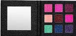 Glitter Eyeshadow Palette, 9 shades - 7 Days Shine, Bombita! Glitter Eyeshadows Palette 9 Colors — photo N17