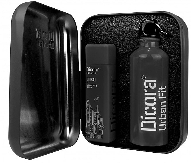 Dicora Urban Fit Dubai - Set (edt/100ml + bottle/1pc + box/1pc) — photo N2