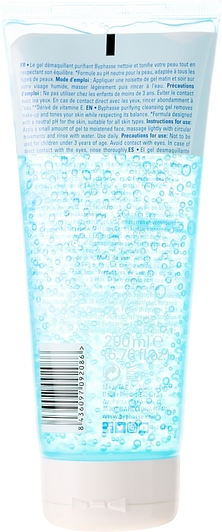 Deep Face Cleansing Gel - Byphasse Purifying Cleansing Gel All Skin Types — photo N2