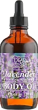 Fragrances, Perfumes, Cosmetics Body Oil with Dead Sea Minerals & Lavender Oil - Dead Sea Collection Lavender Body Oil