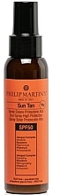 Fragrances, Perfumes, Cosmetics Face & Body Sunscreen Emulsion - Philip Martin's Sun Tan SPF 50