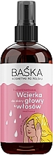 Fragrances, Perfumes, Cosmetics Moisturizing Scalp & Hair Cream 'Raspberry' - Baska