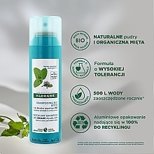 Dry Shampoo - Klorane Aquatic Mint Detox Dry Shampoo — photo N7