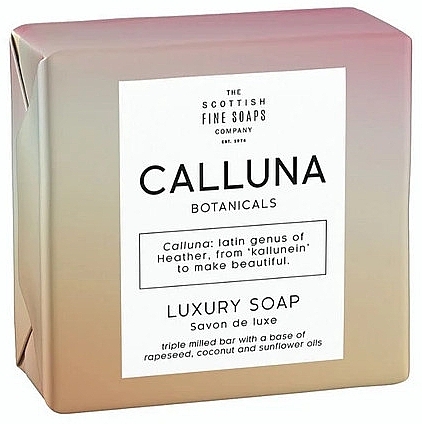 Soap - Scottish Fine Soaps Calluna Botanicals Luxury Soap — photo N1