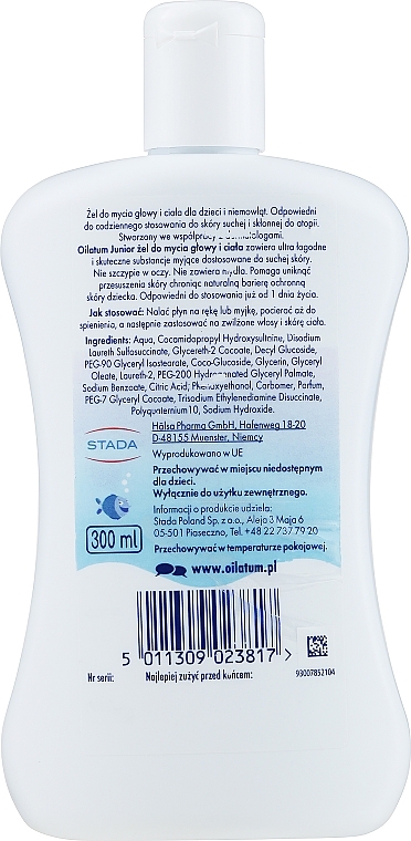 Cleansing Hair & Body Gel - Oilatum Baby Gel-Shampoo — photo N8