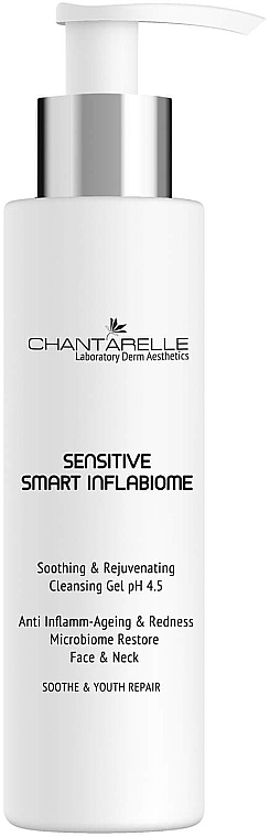 Cleansing Gel for Sensitive Skin - Chantarelle Sensitive Smart Inflabiome — photo N1