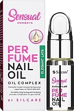 Scented Cuticle Oil - Silcare Sensual Moments Nail Oil Elegant Late — photo N2