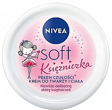 Fragrances, Perfumes, Cosmetics Intensive Moisturizing Face Cream - Nivea Soft Princess