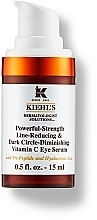 Fragrances, Perfumes, Cosmetics Anti-Wrinkle Eye Concentrate with Vitamin C - Kiehl`s Dermatologist Solutions Powerful-Strength Line-Reducing & Dark Circle-Diminishing Vitamin C Eye Serum