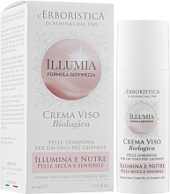 Dry & Sensitive Skin Organic Nourishment and Illumination Cream - Athena's Erboristica Organic Face Cream — photo N2