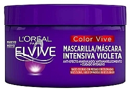 Anti-Yellow Mask - L’Oreal Paris Elseve Color-Vive Purple Mask — photo N4