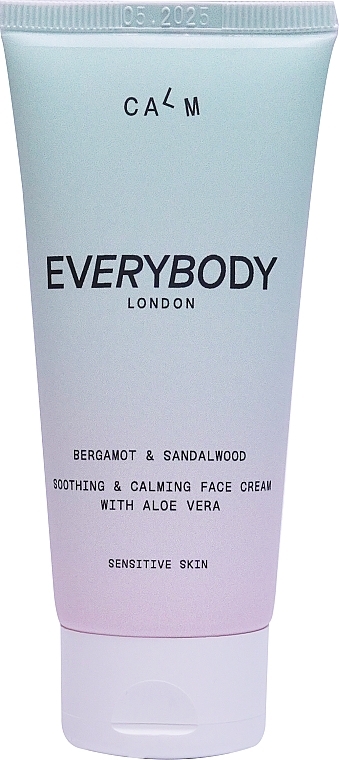 Bergamot & Sandal Soothing Face Cream - EveryBody Calm Soothing & Calming Face Cream Bergamot & Sandalwood — photo N1