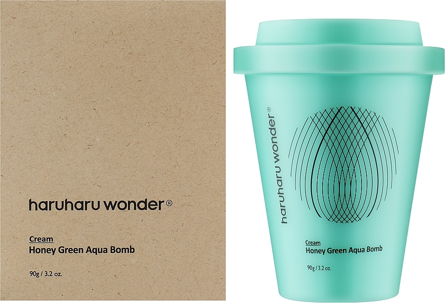 Face Cream - Haruharu Wonder Honey Green Aqua Booming Cream — photo N7