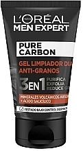 Daily Anti-Acne Cleansing Gel - Loreal Paris Pure Carbon Men Expert — photo N1