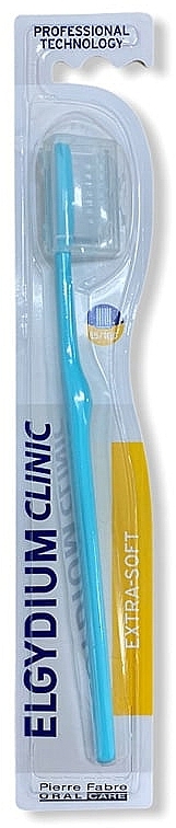 Surgical Toothbrush, soft, 15/100, light blue - Elgydium Clinic 15/100 — photo N1