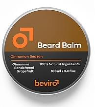 Fragrances, Perfumes, Cosmetics Beard Balm - Beviro Beard Balm Cinnamon Season