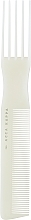 Fragrances, Perfumes, Cosmetics Hair Brush, 7255, white - Acca Kappa Pettine Basic a Forchetta