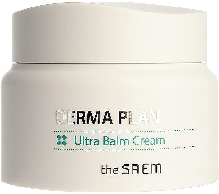 Face Cream Balm for Sensitive Skin - The Saem Derma Plan Ultra Balm Cream — photo N3