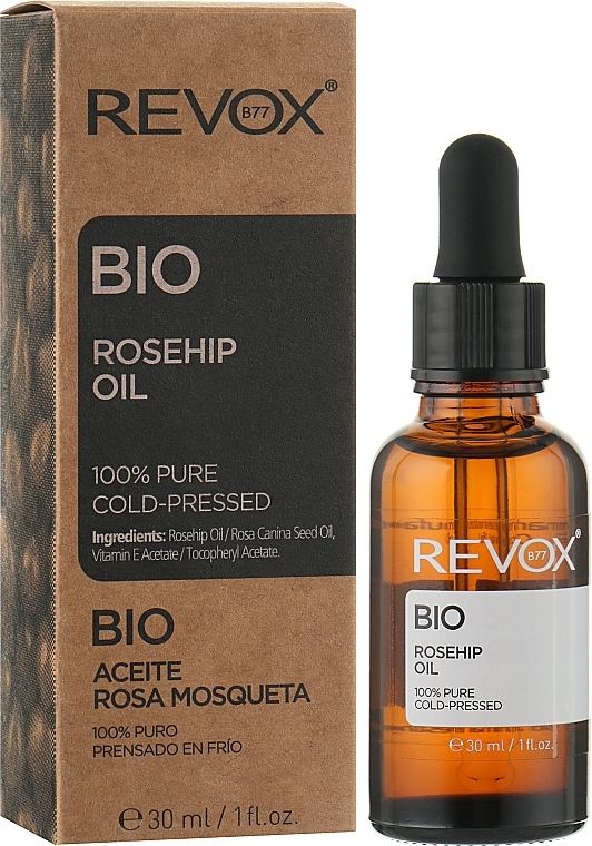 Bio Rosehip Oil - Revox Bio Rosehip Oil 100% Pure — photo N9