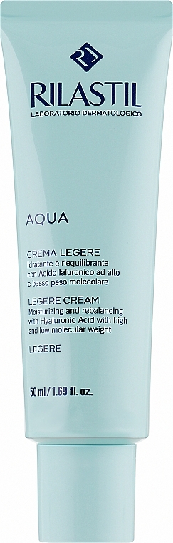 Nourishing Moisture-Balancing Face Cream for Normal & Combination Skin - Rilastil Aqua Crema — photo N9