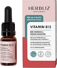 Fragrances, Perfumes, Cosmetics Vitamin B12 Dietary Supplement Drops - Herbliz