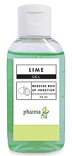 Fragrances, Perfumes, Cosmetics Antibacterial Lime Hand Gel - Pharma Oil Lime Hand Sanitizer Gel