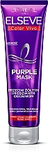 Fragrances, Perfumes, Cosmetics Anti-Yellow Mask - L’Oreal Paris Elseve Color-Vive Purple Mask